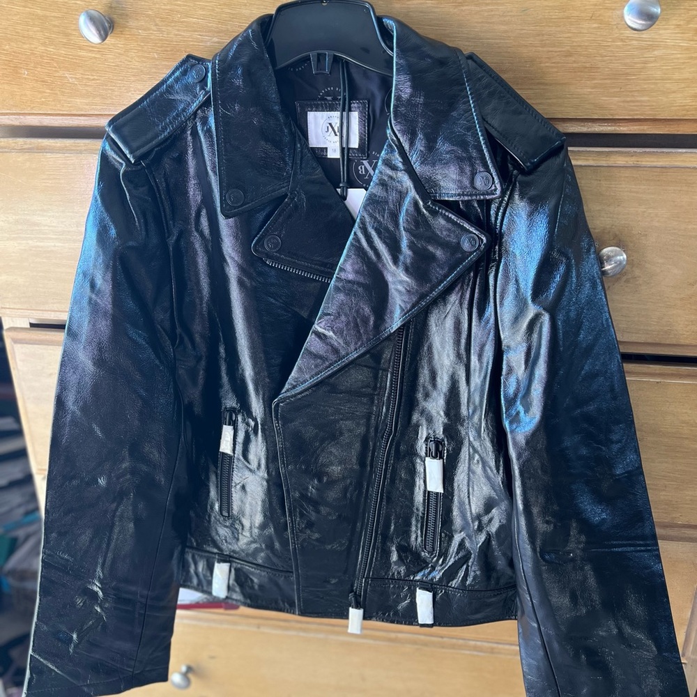 Janie Bryant leather jacket